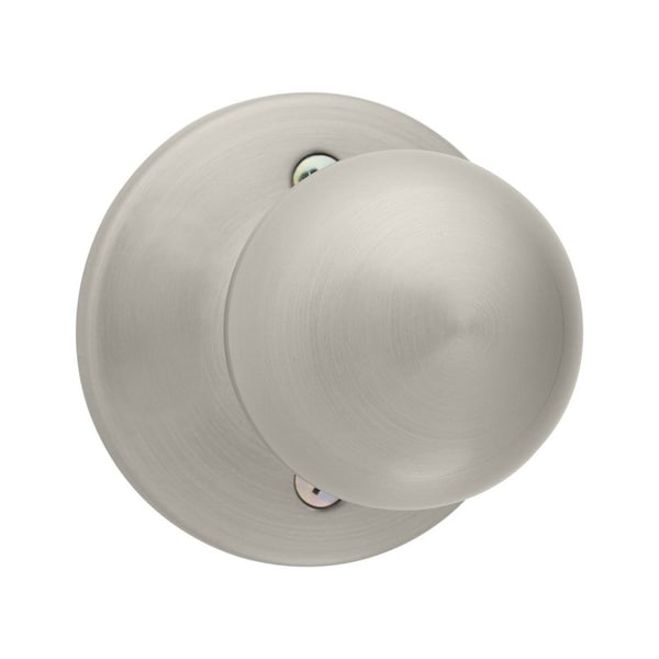 Kwikset Dummy Knob Polo Satin Nickel Right or Left Handed Satin Nickel 5339544 - main